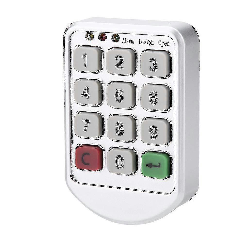 Electronic Cabinet Lock Kit Set,keyless Digital Electronic Intelligent Password Keypad Number Cabinet Door Code Lock