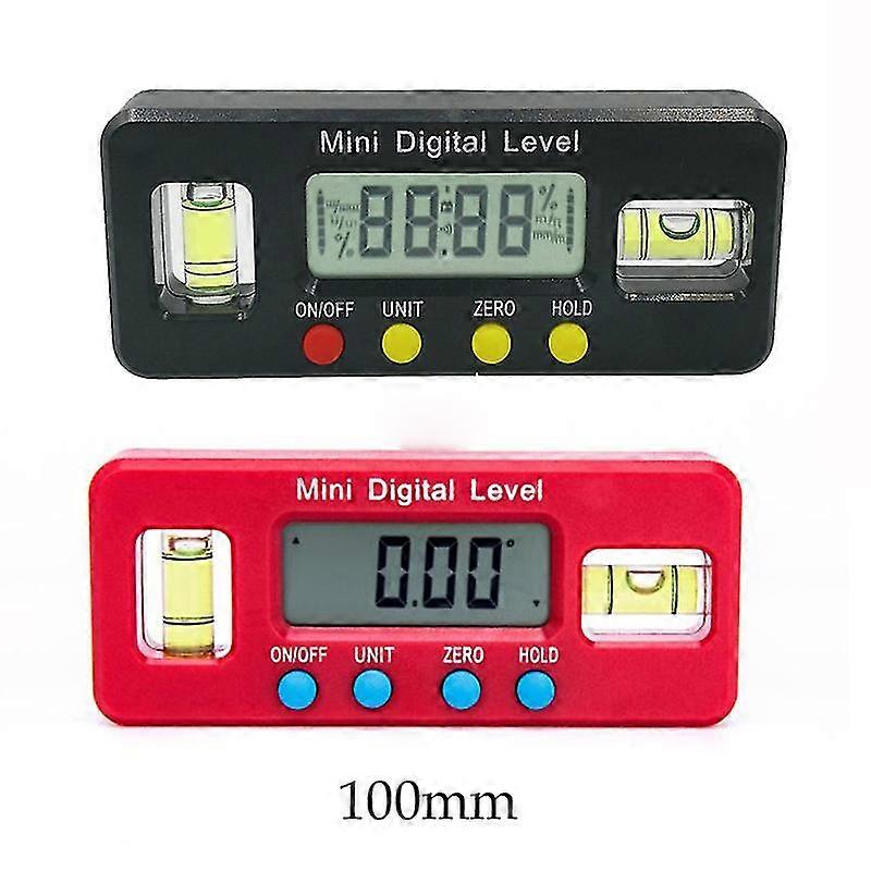 Magnetic Level Angle Meter Electronic Digital Protractor Angle Gauge Measuring Tool Horizontal Ruler