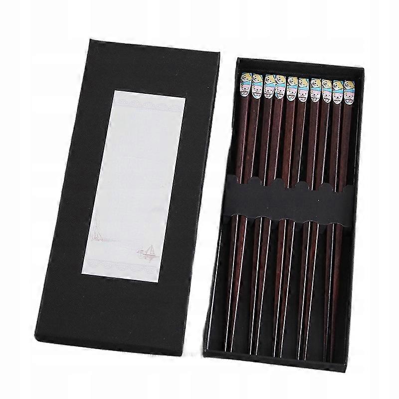 Sushi Set Of 5 Pairs Food Chopsticks