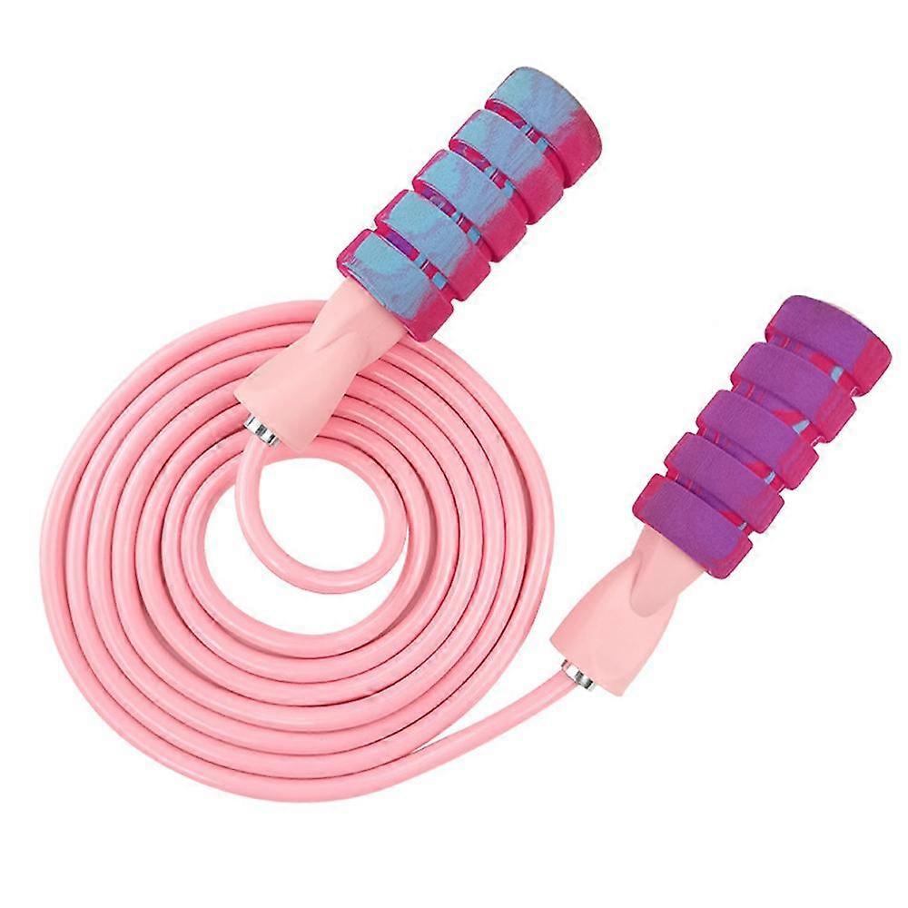 QQDD Adjustable jump ropeAnti-Slip Foam Handles for Fitness Workouts and Speed Training