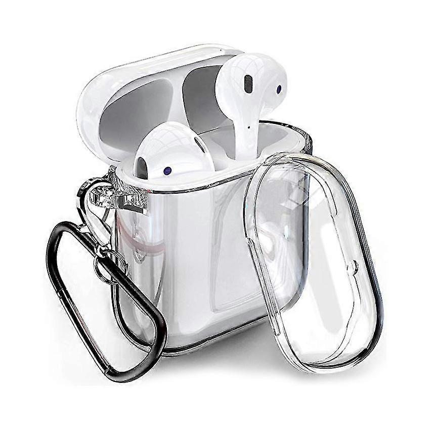 transparent tpu soft case compatible with airpods/ airpods pro