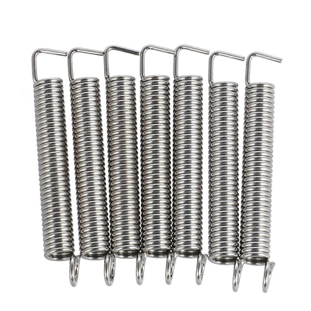 7pcs Electric Guitar Tremolo Hook Spring Pull String Board Crank Spring Musical Instrument Accessories