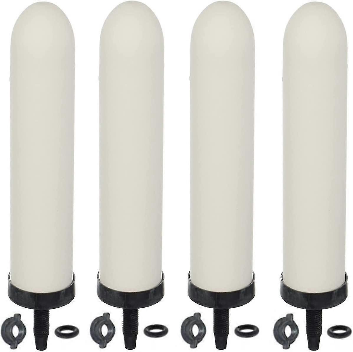 4 Pack Replacement Ceramic Water Filters For Water Filtration System