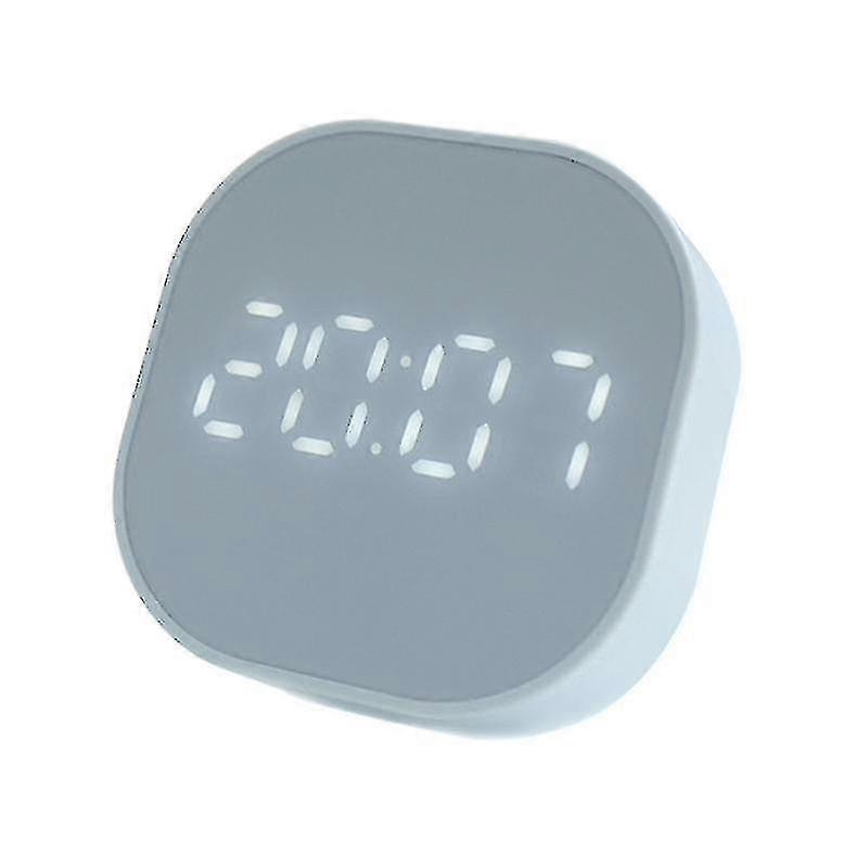Shower Wall Clock Temperature Display With Suction Cup Kitchen And Bathroom Touch Screen Timer Fk