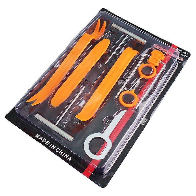 4/12PCS AutoRadio Porte Clip Dash Panel Audio Panel Open Removal LEVER TOOL FOR Automatic vehicle for BMW AUDIO RETRATION LEVER