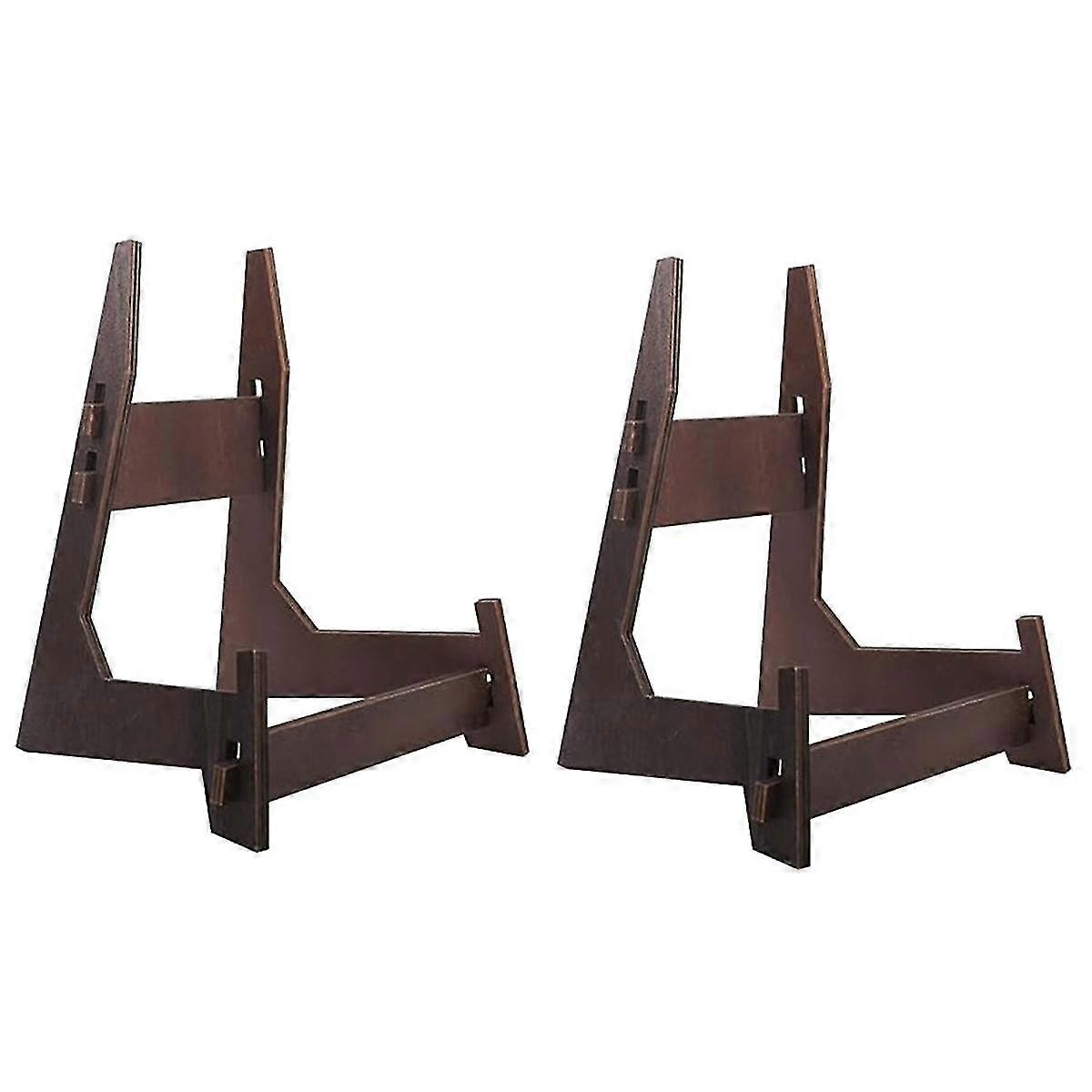 Plate Stand For Display, Plate Holder Display Stand,picture Stand For Display Premium Vintage Woode