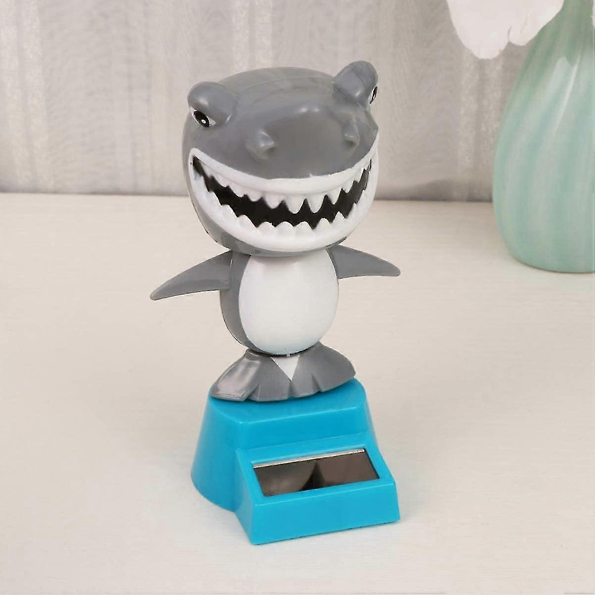 لعام 2024 ألعاب الرقص الشمسي لعبة Bobble Head - دمية القرش الرقص شخصية لعبة لوحة القيادة السيارة ديكور