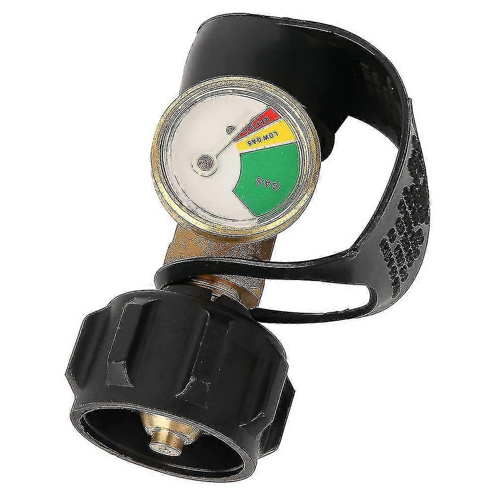 Propane Tank Gauge Level Indicator, Leak Detector, Gas Pressure Meter For Rv Camper,with Type 1 Con-Good