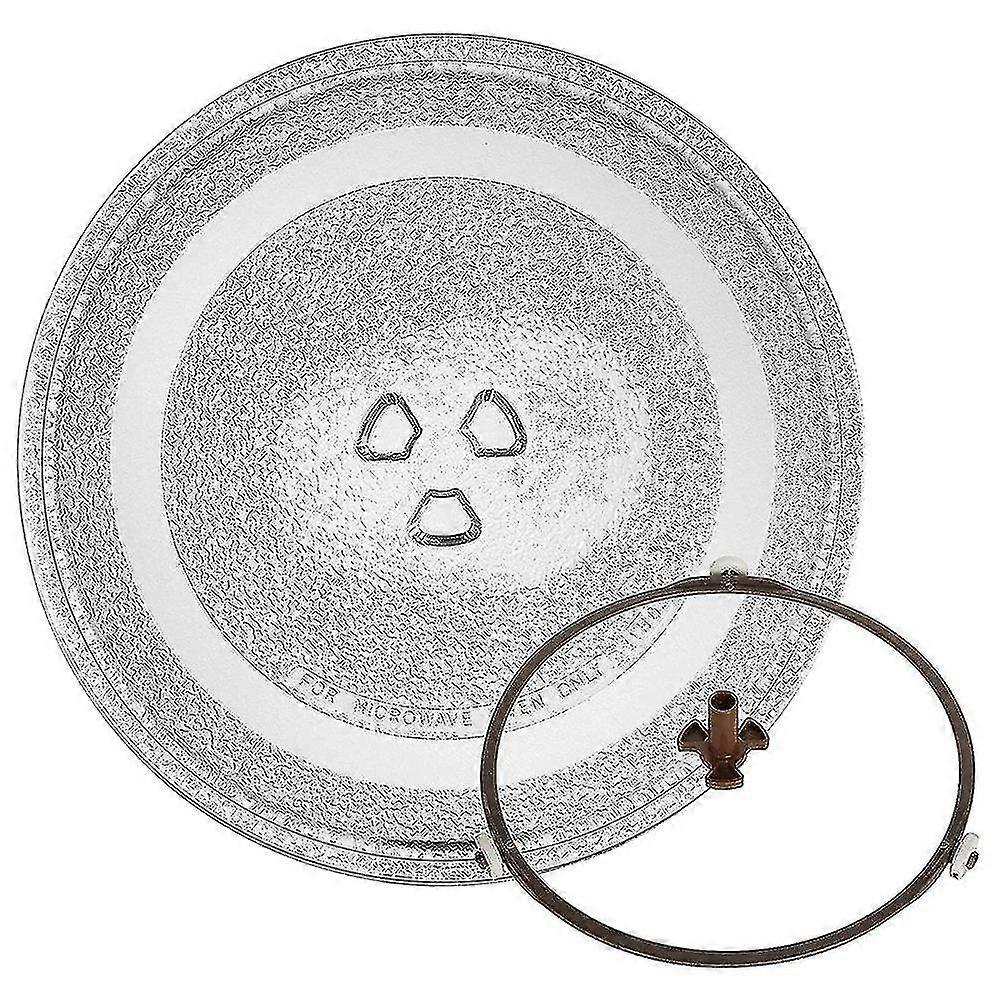 Universal Mikrowelle Glasplatte Durable Mikrowelle Glas Plattenspieler Platte, Runde Mikrowelle Platte Bucht