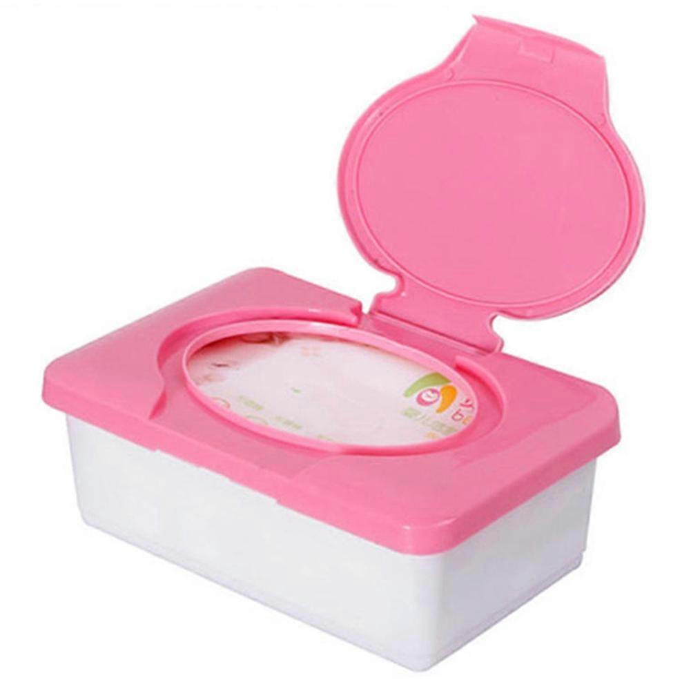 80 Wipe Wet Tissue Box Easy Use Reusasble Tissue Case for Storage Tissue