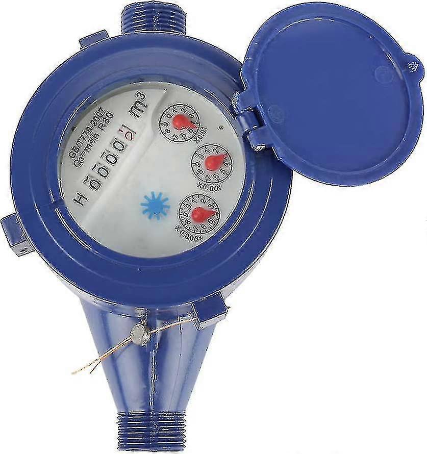 Cold Water Meter, Flow Water Meter For Garden Home Using Water Flow Meter Dn15