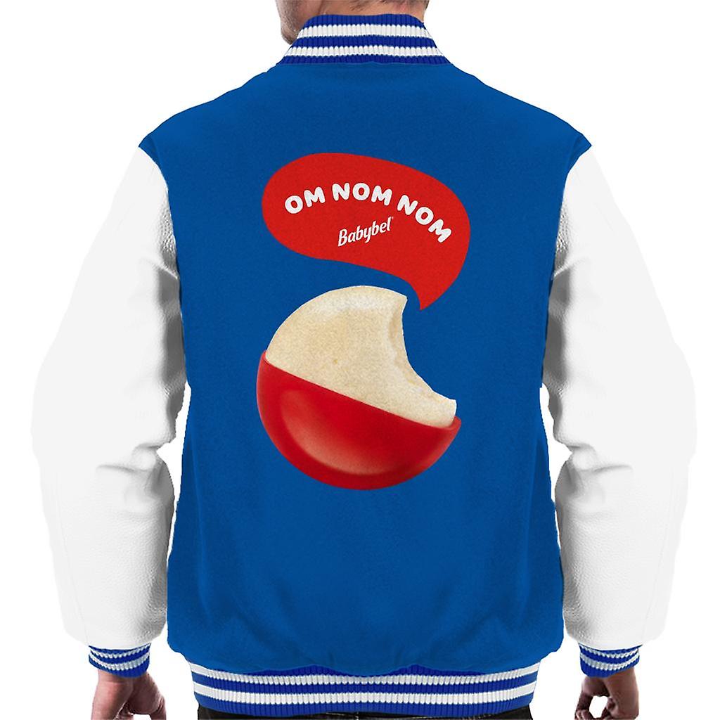 Baby Bel Om Nom Nom Men's Varsity Jacket