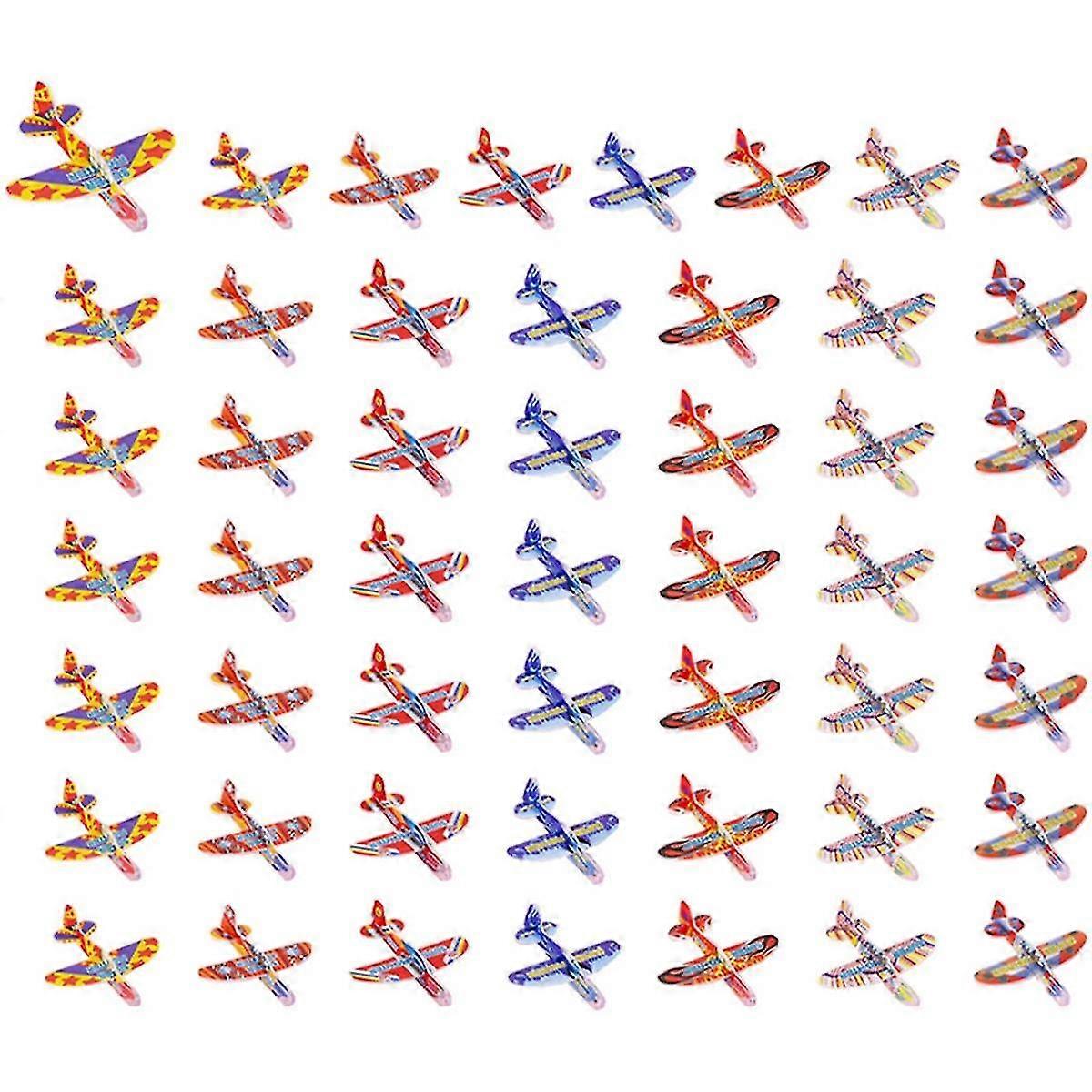 Hand Throw Flying Glider Planes Foam Airplane Game Toys for Kid Birthday Party Favors Baby Shower Pinata Fillers