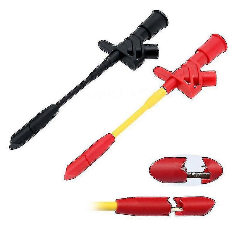Compatible With4mm Banana Socket Connection Wire Testing Clips Multimeter Spring