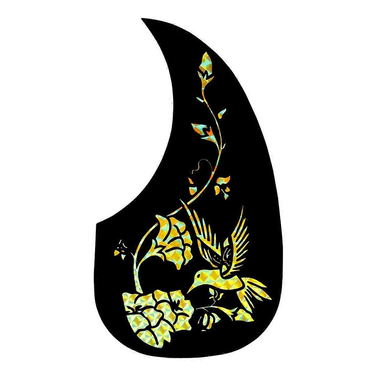 Water Drop Type Laser Guitar Pickguard Anti-Scratch Board PVC Classical Guitar Pickguard Anti-Scratch Board C