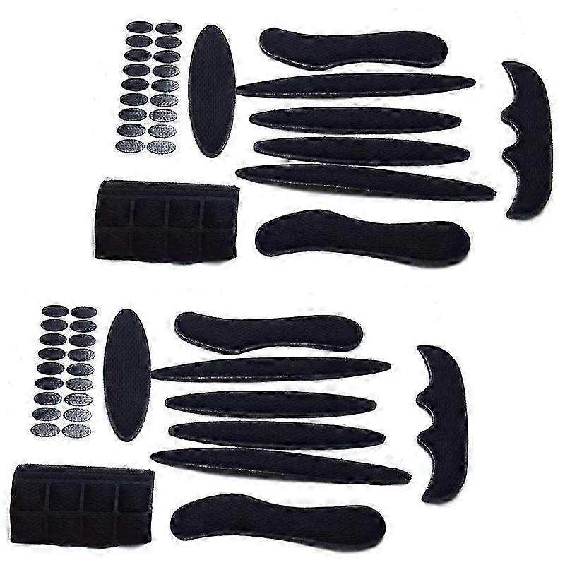 2 Pack Universal Cycling Replacement Sponge Pads Set Helmet Cushions Kit κατάλληλο για μοτοσικλέτες ποδηλασίας ποδηλάτων