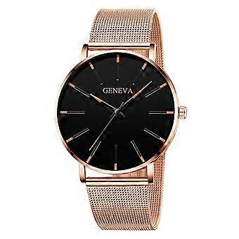 Luxusuhren Quarzuhr Edelstahl Casual Bracele Uhr