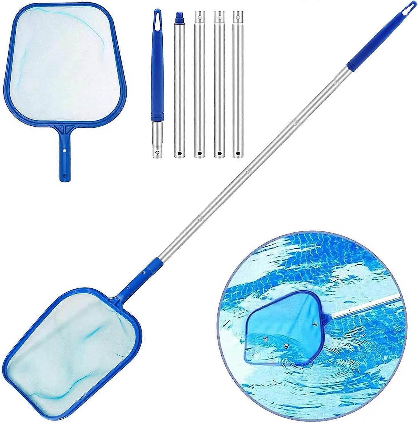 Pool Net Skimmer, Leaf Cleaning Kit with 120cm Telescopic Pole