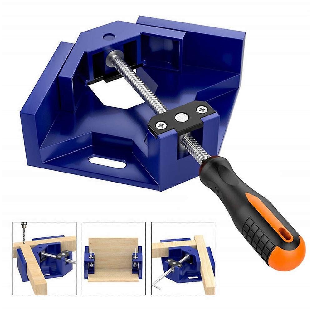 Right Angle Clamp Single Corner Clamp Swing Jaw 90 Degree Clip Clamp Tool Woodworking P Frame Vise Holder