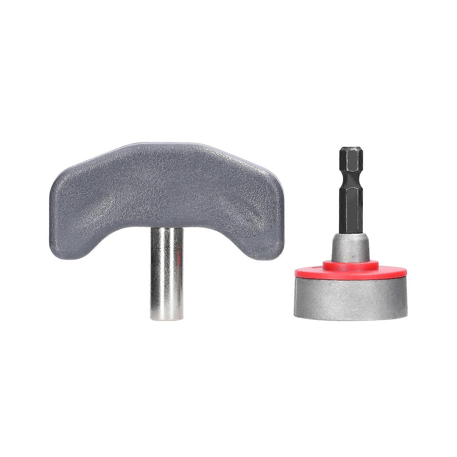 2 PCS 6.35mm Hook Rectangular Screw Driver Set Drill Wrench Accessory Tool Set For electric Hand Drill