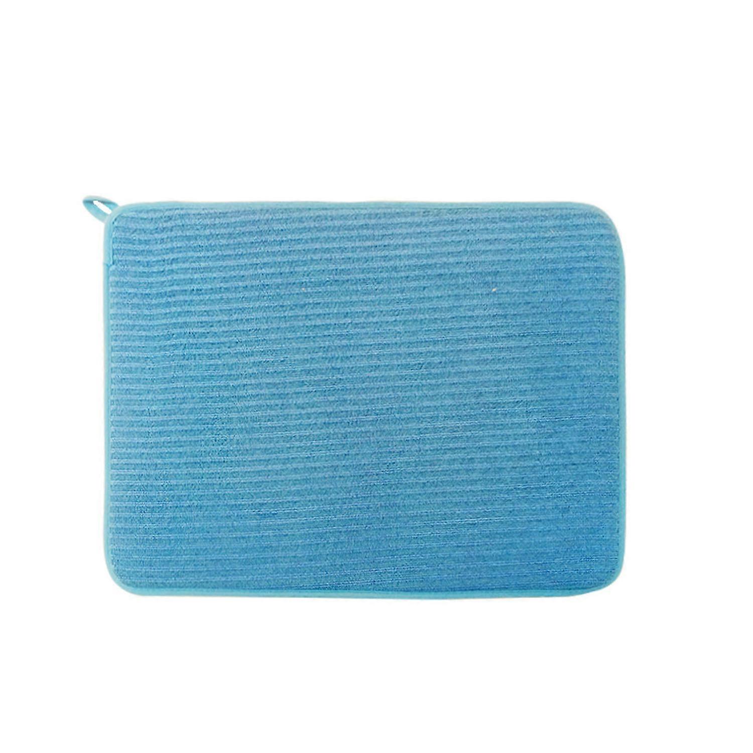 Blå disktorkmatta för disk, 30*40cm