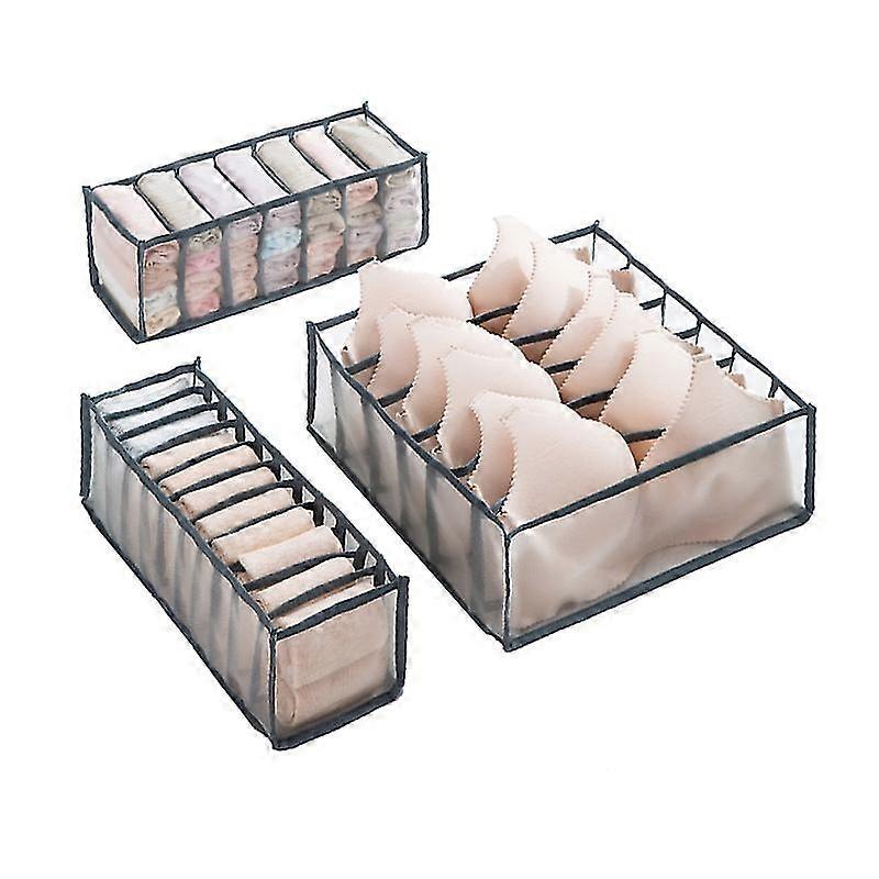 Pieces Underwear Storage Boxes, Foldable Storage Box
