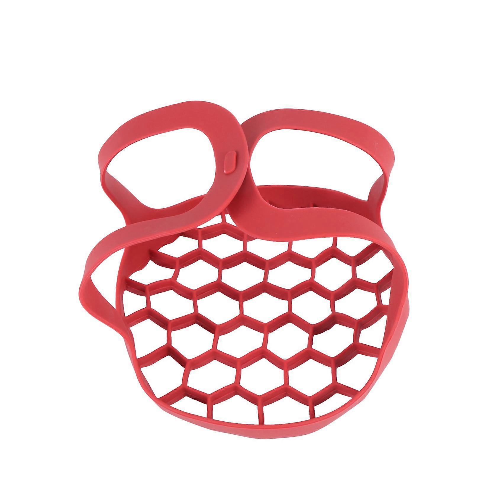 Silicone Sling Accessories Compatible with 6 Qt and 8 Qt, and Pressure Cookers, Red