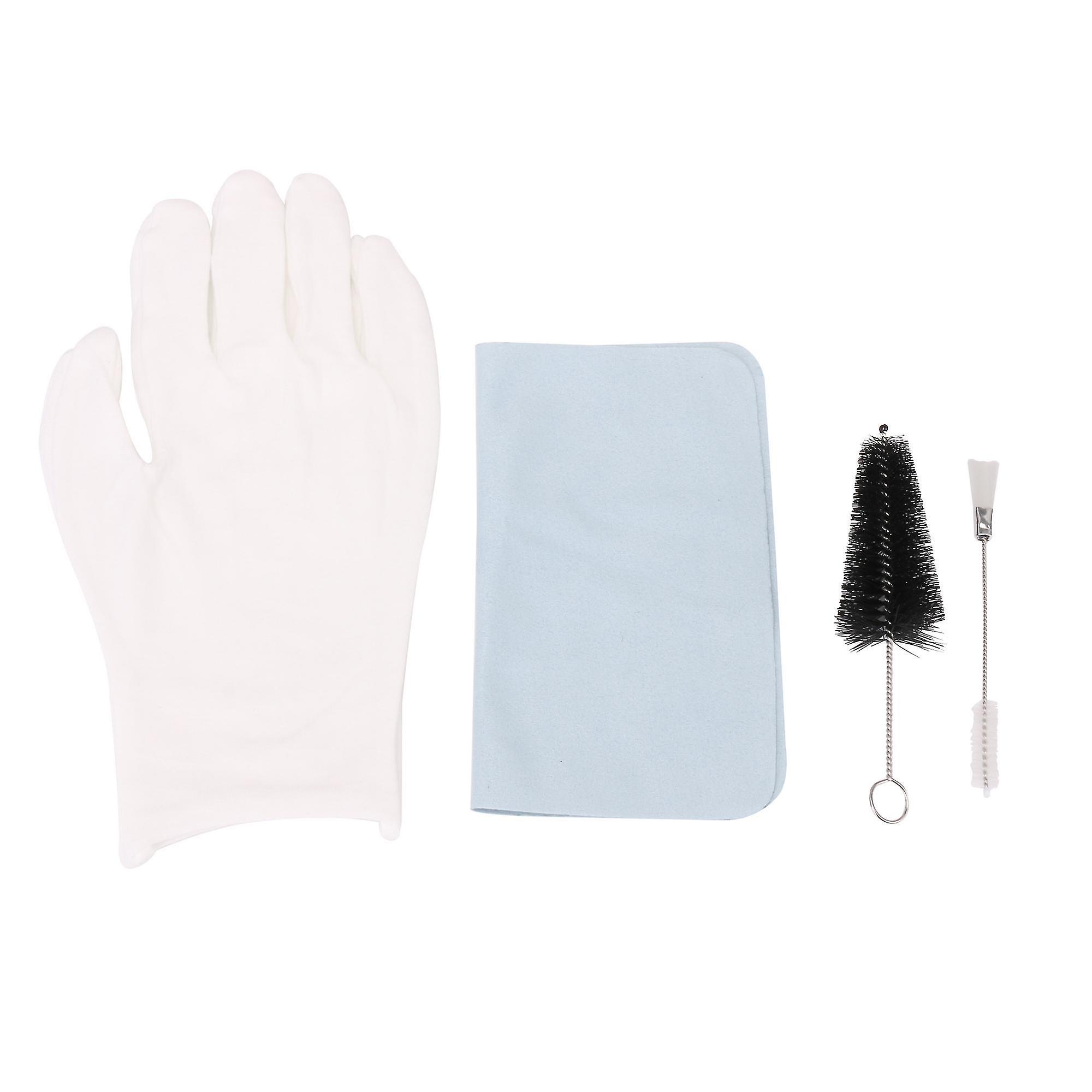 Saxophone Small Parts Sax Tone Hole Brush Mouthpiece Brush Clarinet Maintenance Cloth Care Set