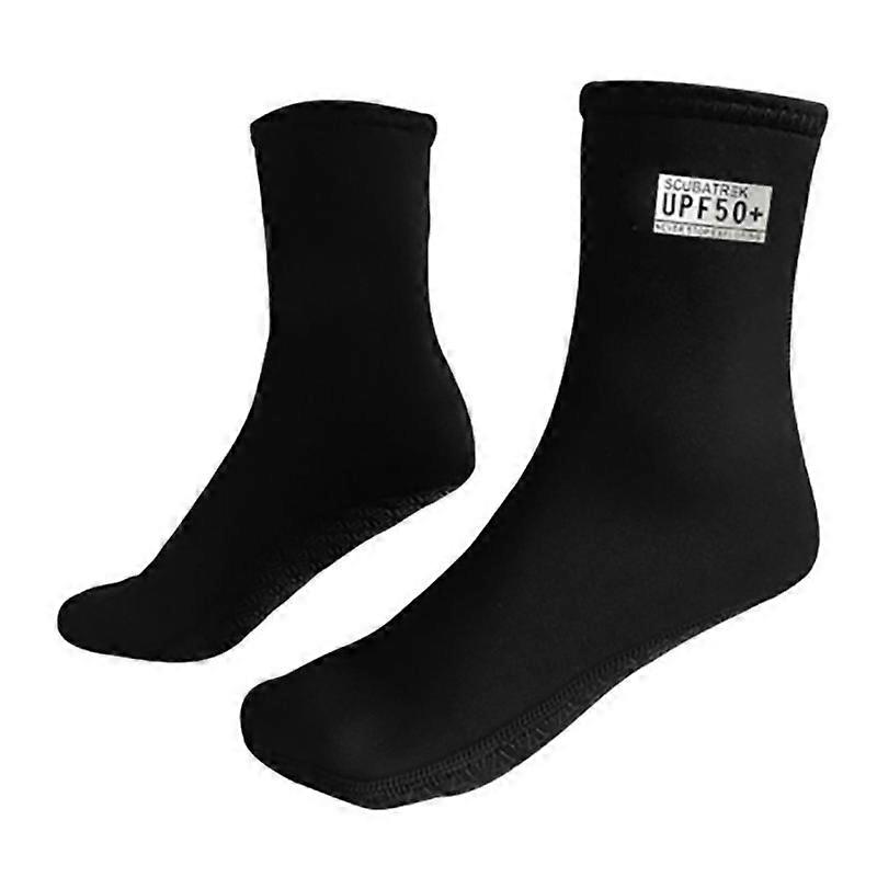 جوارب الغوص MIMIGO 3 مم النيوبرين بيتش الجوارب المائية المضادة للانزلاق للغطس السباحة الشباب الرجال النساء الأسود