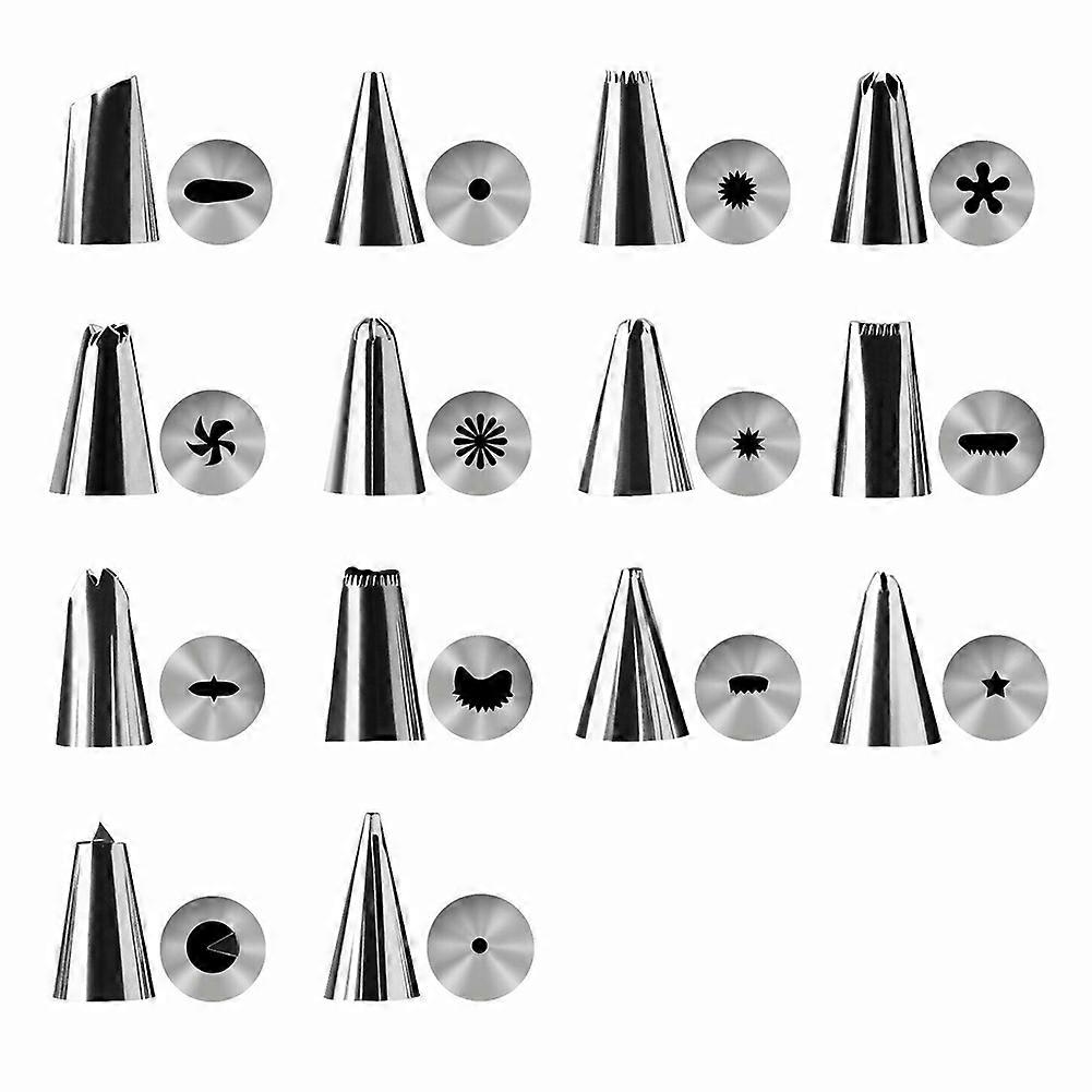 Flexible Cake Decorating Tools with Silicone Bag