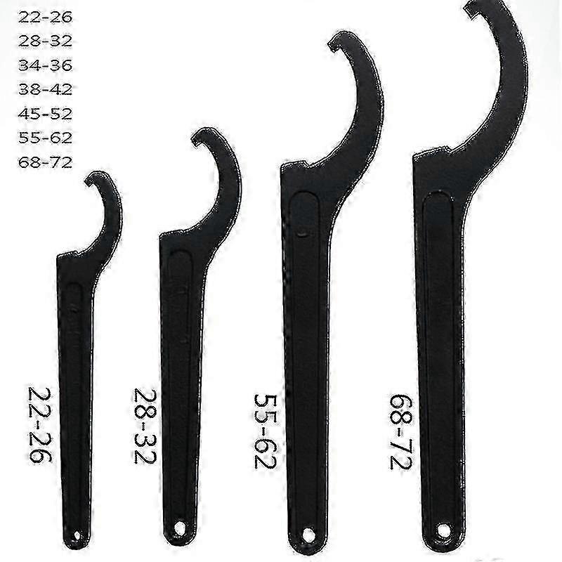 22-72mm Wrench Spanner Tool Adjuster Motorcycle Bike Absorber Shock Spanner Pre Load Hook C Spanner