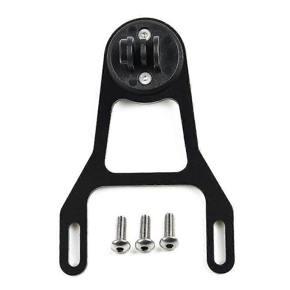 Bicycle Computer Holder Carbon For Garmin Mount Support 5d-handlebar For-gopro(black)(1pcs)