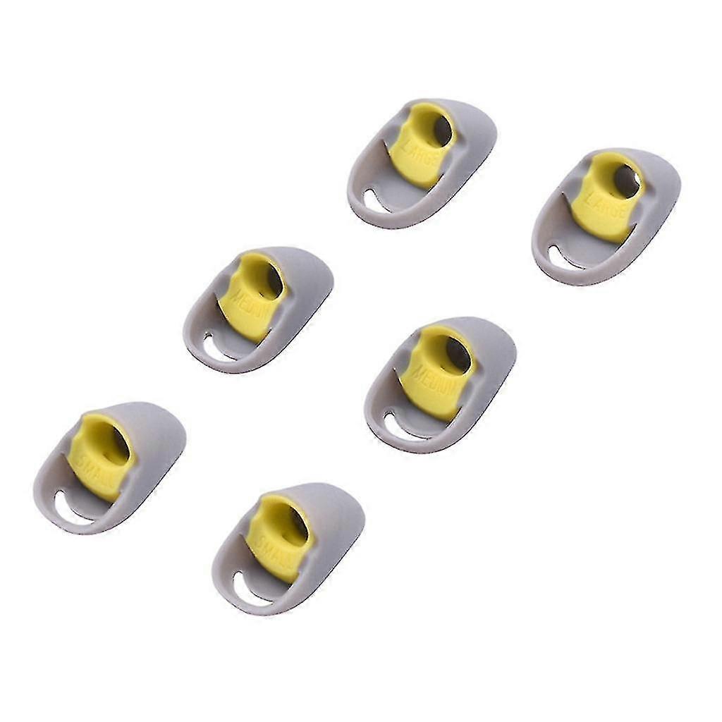 3pair Headset Earbud Ear Tips pour Hyperx Cloud Earbuds Silicone Eartips
