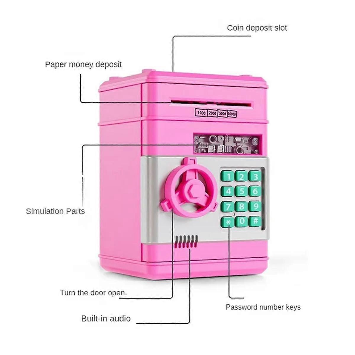 Cochon Tirelire électronique Automatique Avec Code Secret - Caisse à Monnaie ATM