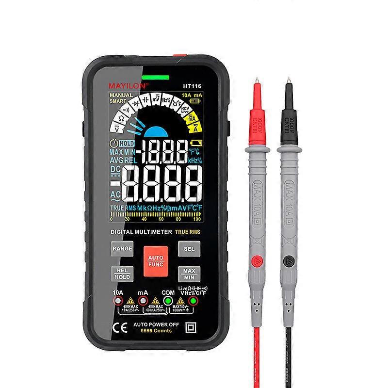 Professional digital multimeter of high accuracy/for measuring voltage + continuity