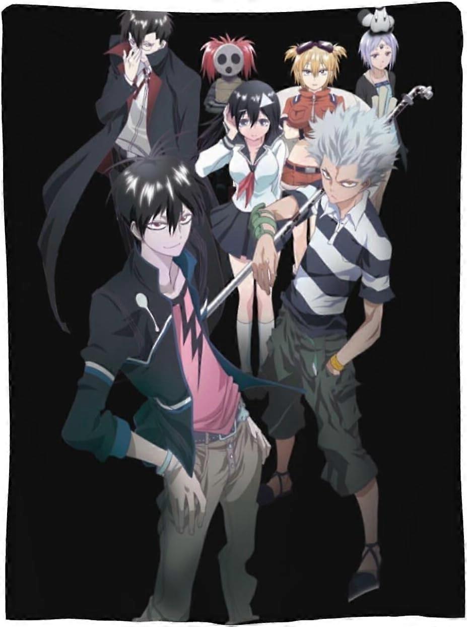 Cobertor de anime Cobertor de lã super macio para sofá-cama sofá viajando acampamento