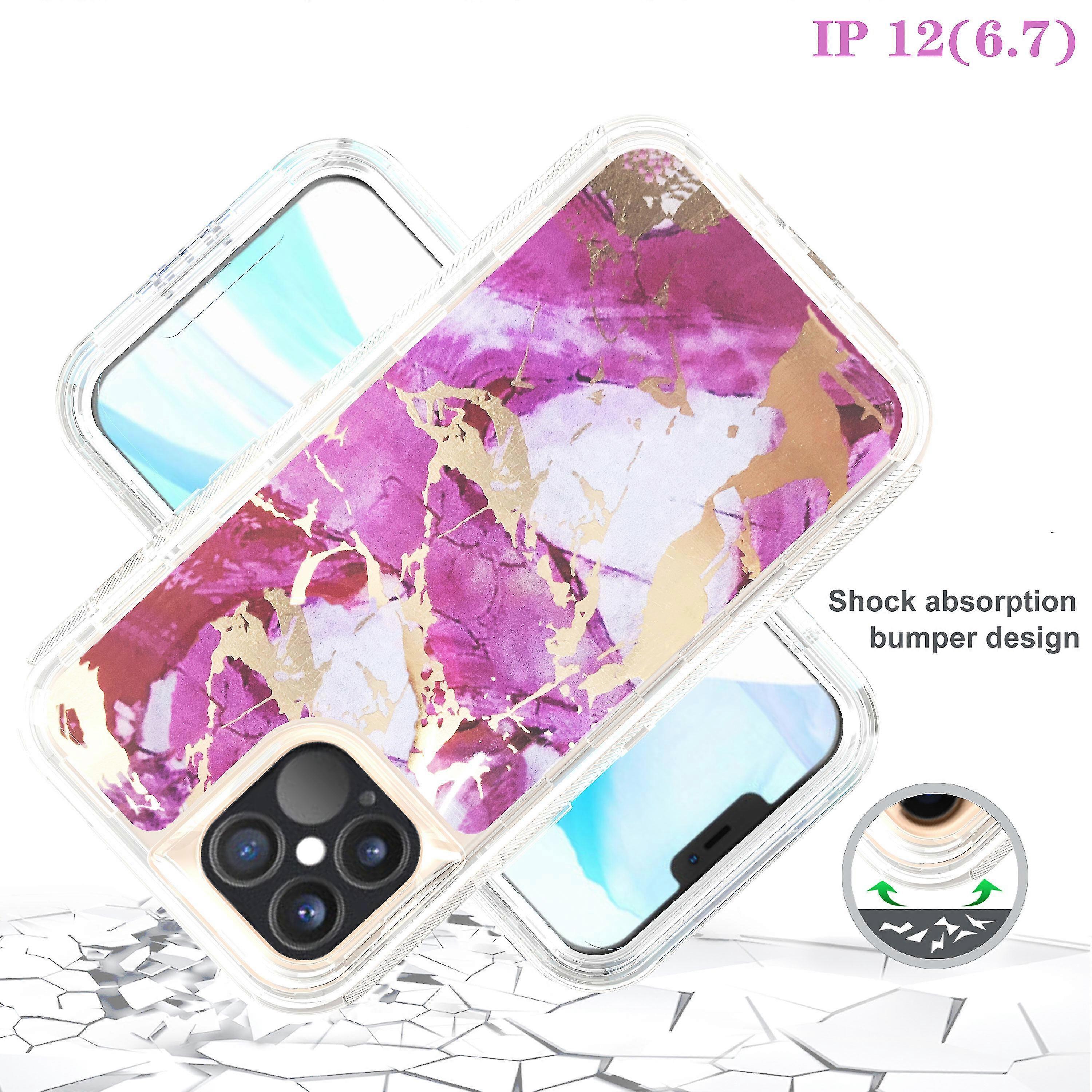 New Color Shock Case For Iphone 12 Pro Max, Fall Protection