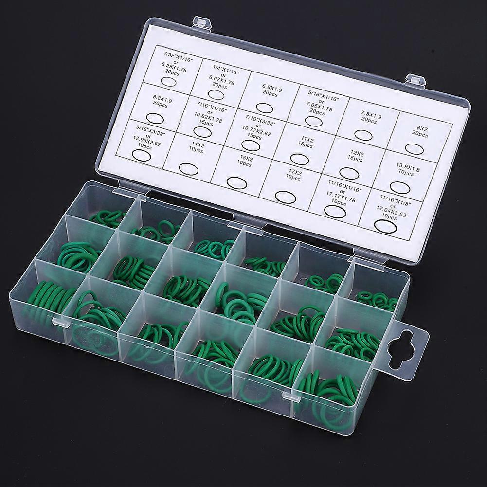 High Temperature Resistant Buna N Rubber O-Ring Assortment Kit - 270 Pcs