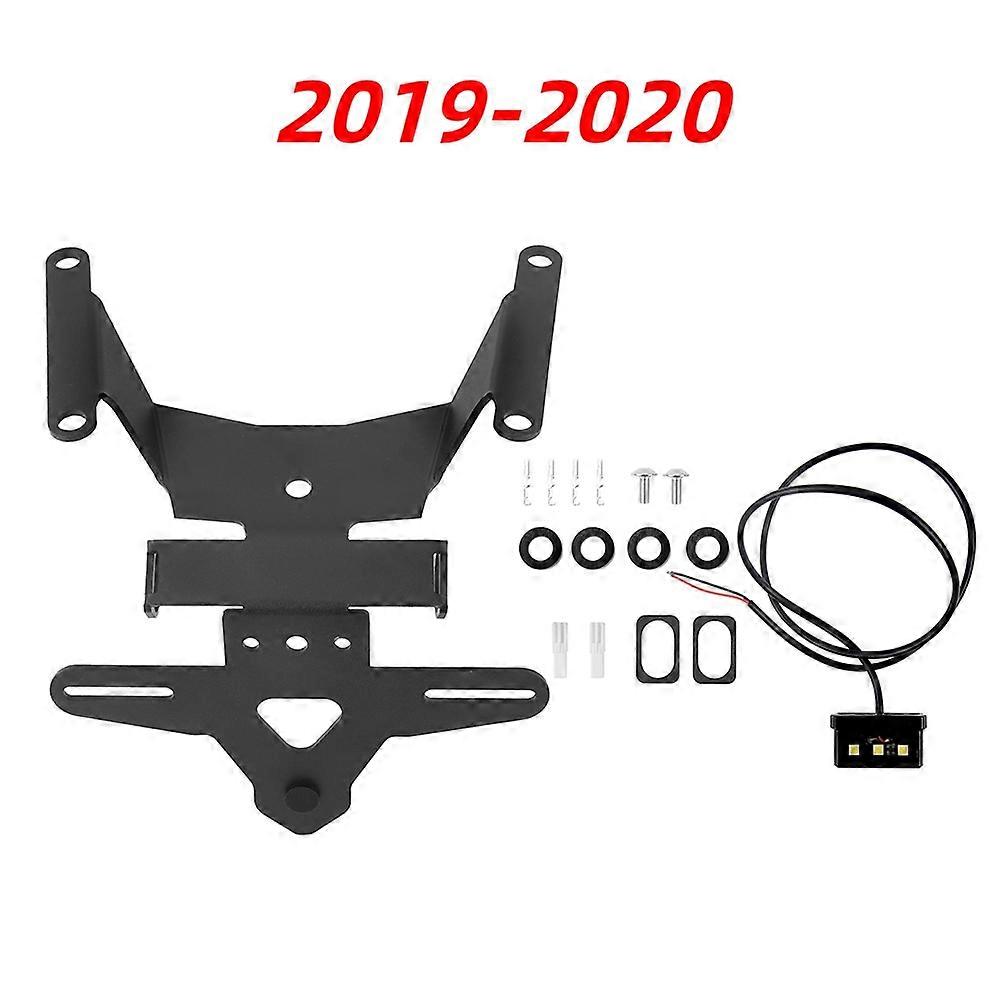 Tail Light & License Plate Bracket For Surron Light Bee X/LBX & S/LBS - CNC 6061 Aluminum, Black