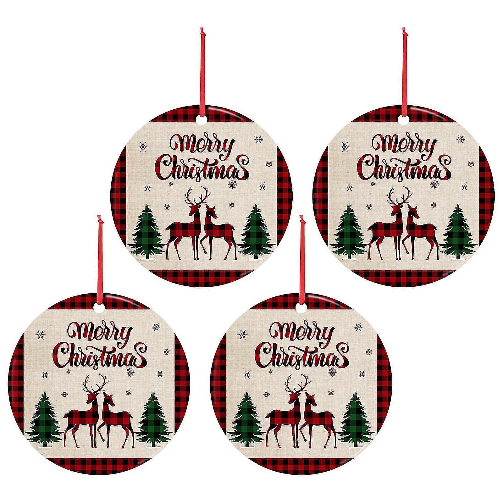 クリスマスの装飾のための装飾をぶら下げる形の装飾をパーソナライズ