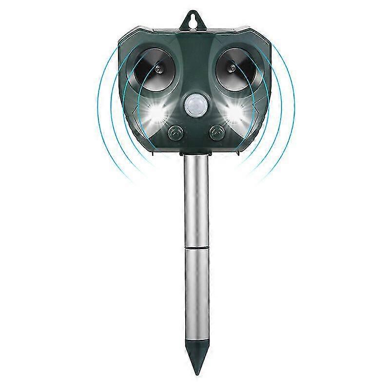 Solar Animal Repeller Ultraschall-Repeller Mit Lichtblitz-Bewegungssensor