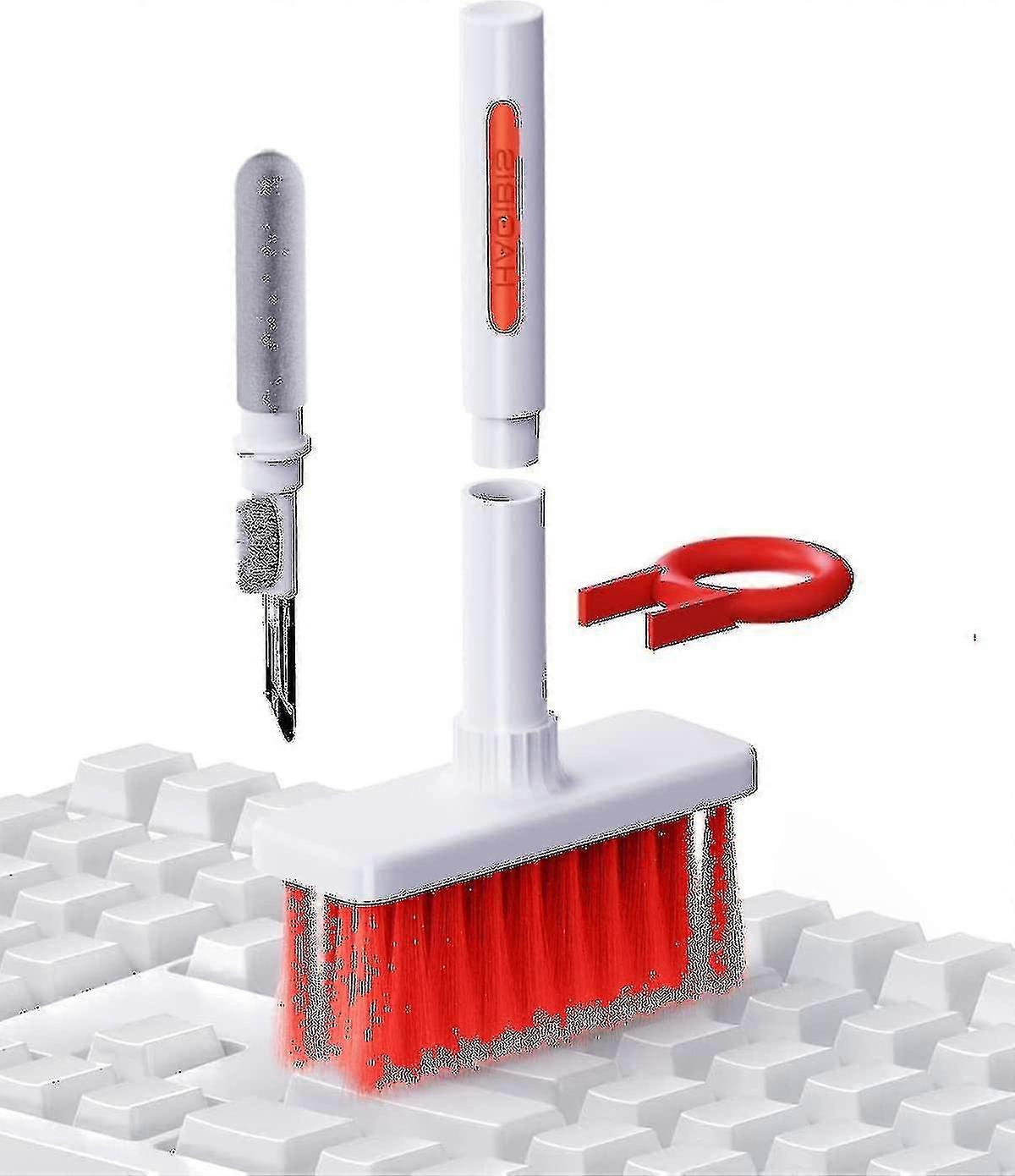 5-en-1 Nettoyage Brosse douce Clavier Nettoyeur Multifonction Outils de nettoyage d’ordinateur