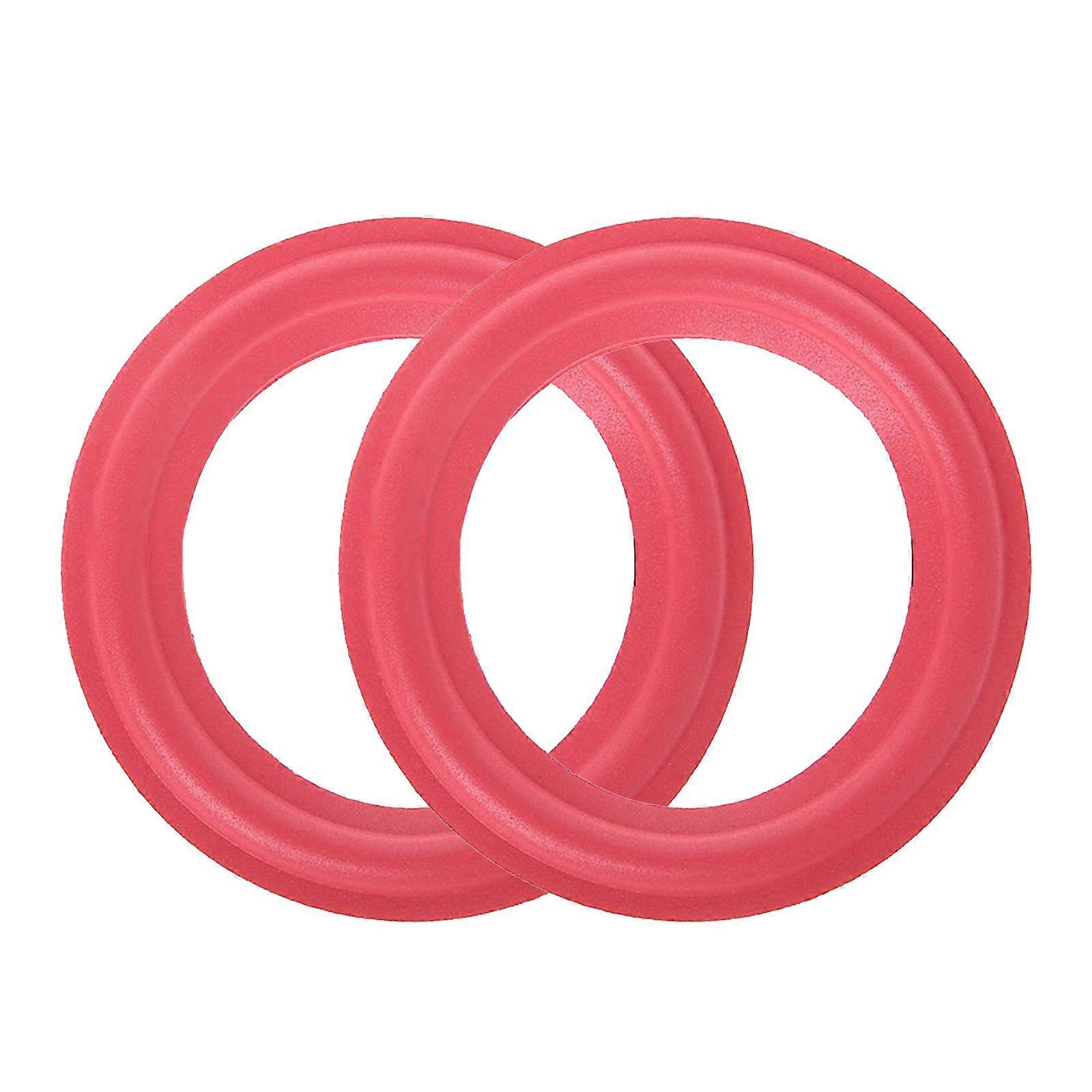 1 Par Vermelho Speaker Foam Surround Speaker Foam Surround Speaker Kits de Reparo