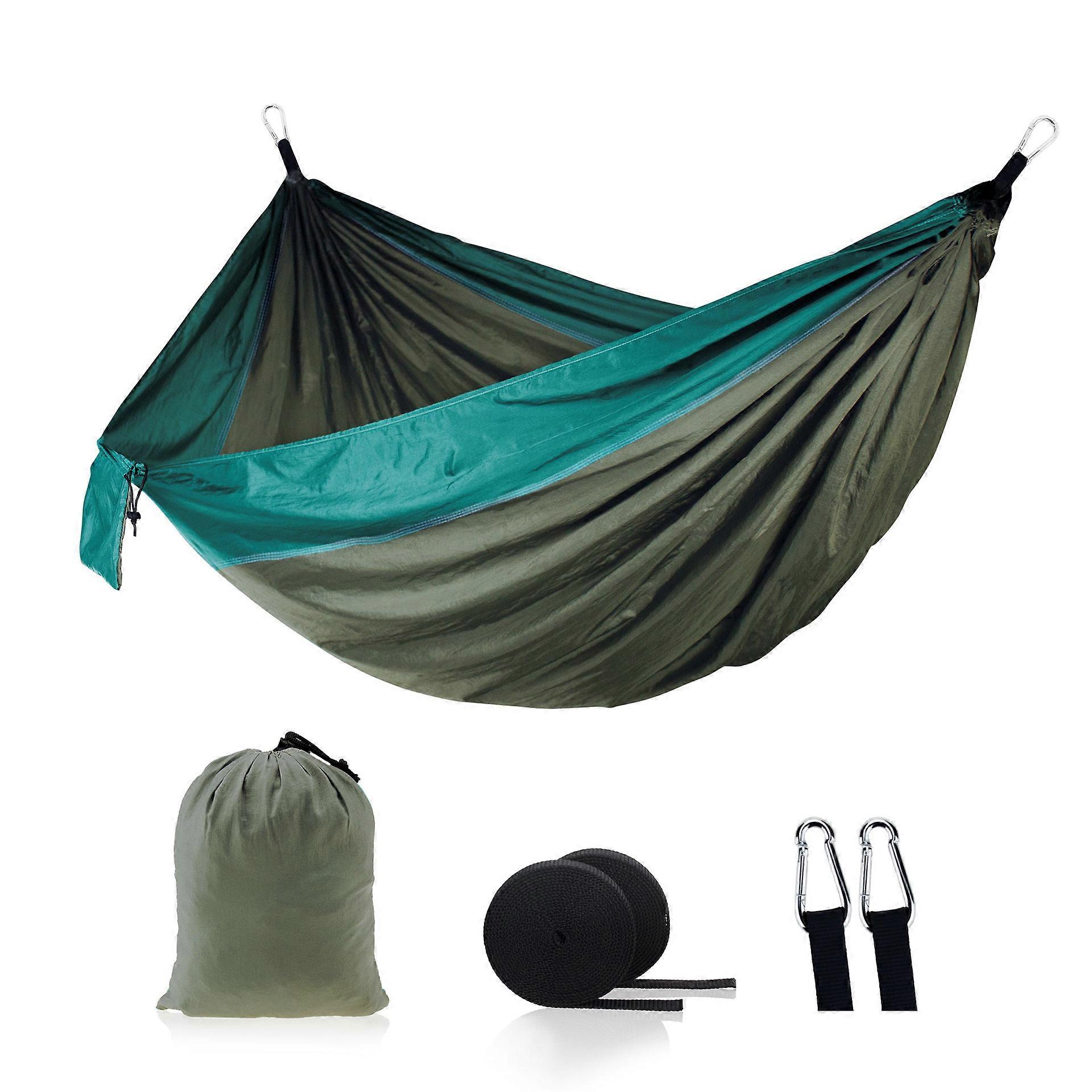 Camping Hammock Double & Single Portable Hammocks With 2 Tree Straps,portable