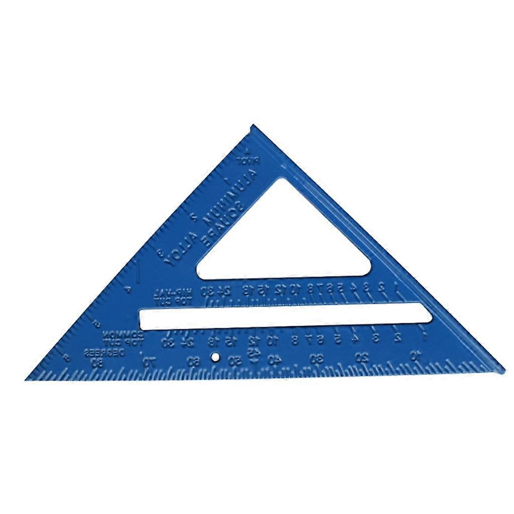 Rafter Square Carpenter Measuring Layout Tool Alloy Triangle Ruler Protractor