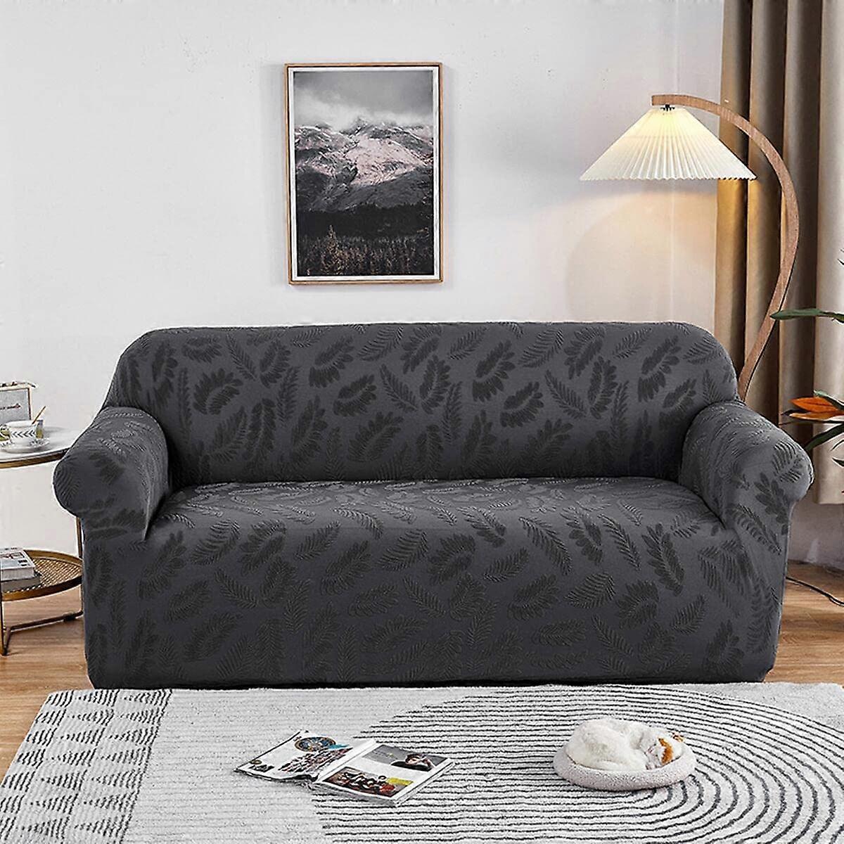 Stretch sofföverdrag, all-inclusive elastiska sofföverdrag, soft touch sofföverdrag, för fåtöljer, 3-sits