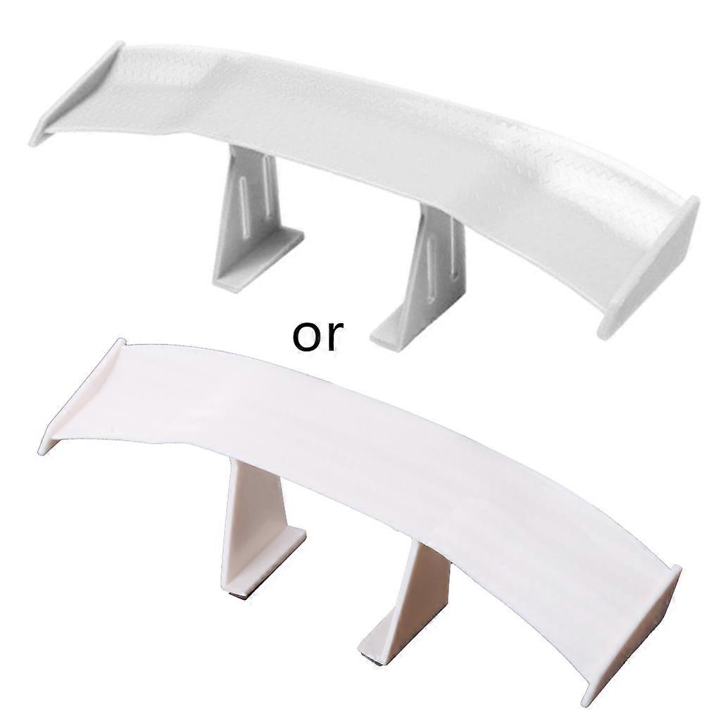 Décoration d’aile de queue de voiture En fibre de carbone Tiny Mini Racing Arrière Petit aile Spoiler