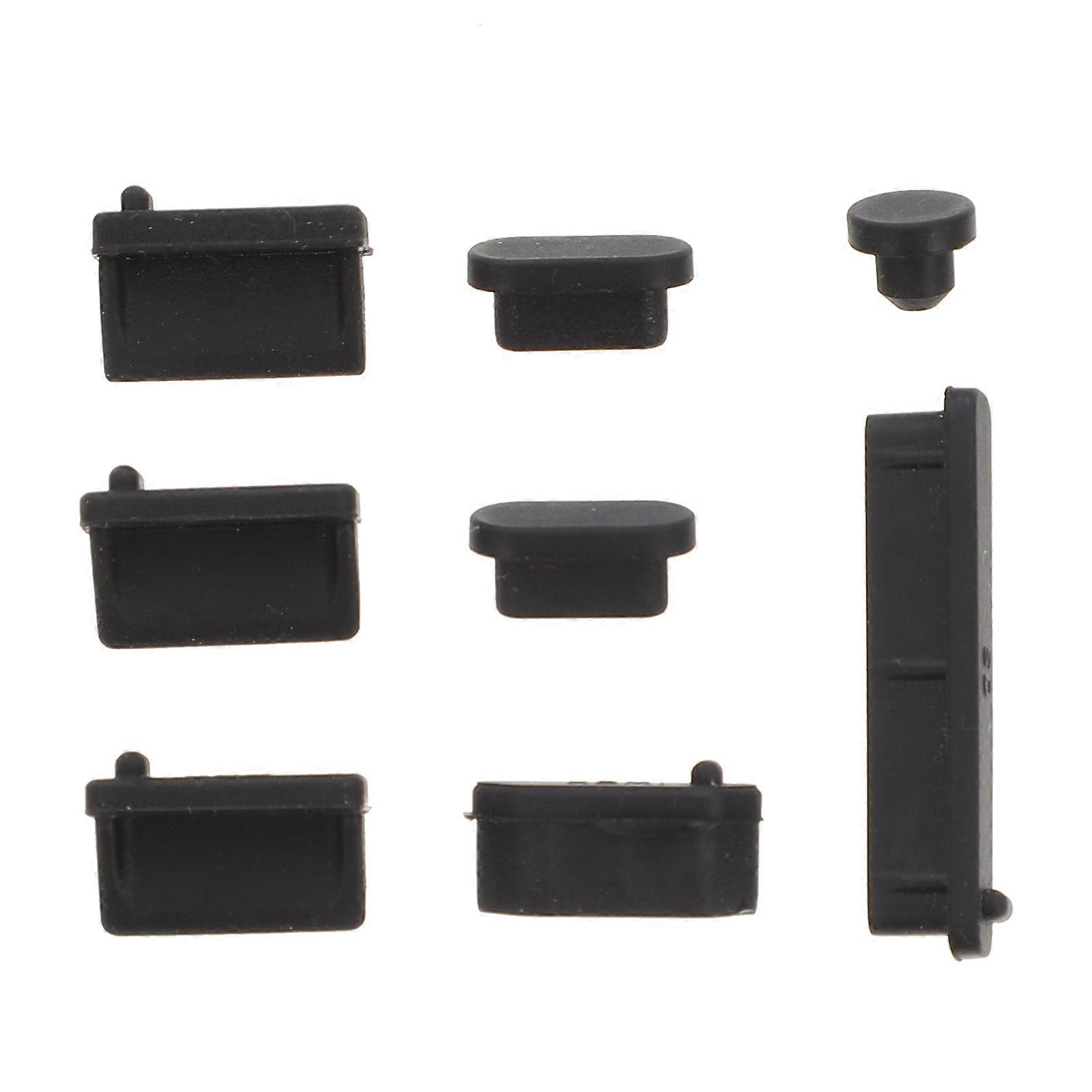 3 ensembles de cache-poussière de port d’ordinateur en silicone compatibles avec XiaoMi 13/12/15