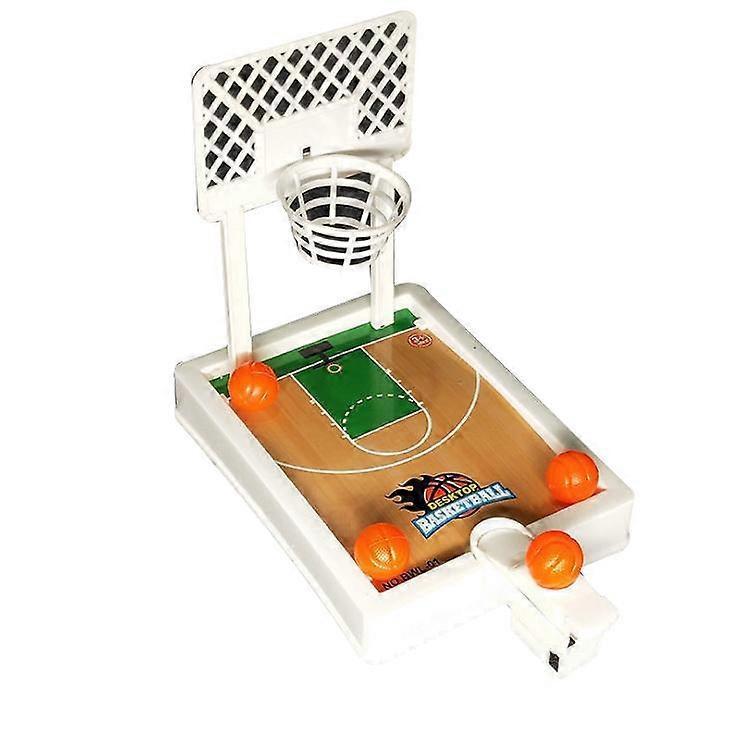 Children's desktop catapult shooting toy with 20 balls