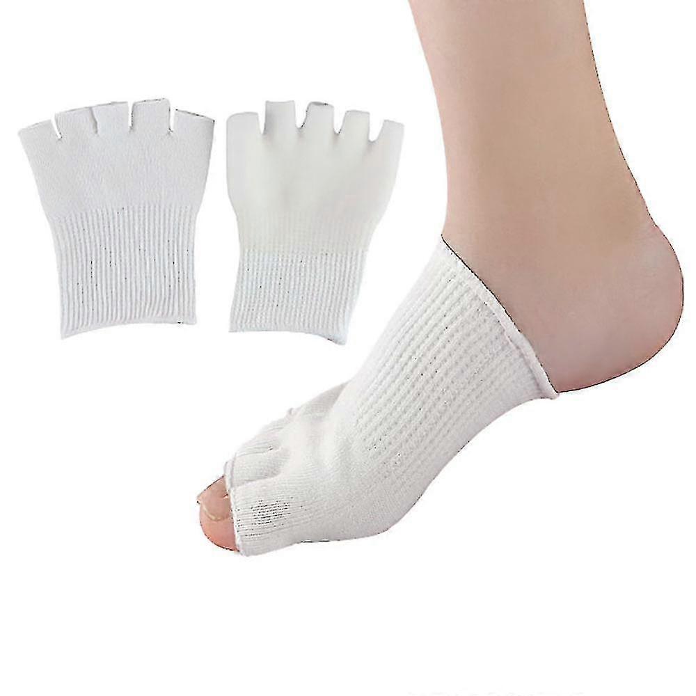 Toe L-lined Alignment Socks (2 P) Toes Separator Sp Stretch Pain Relief